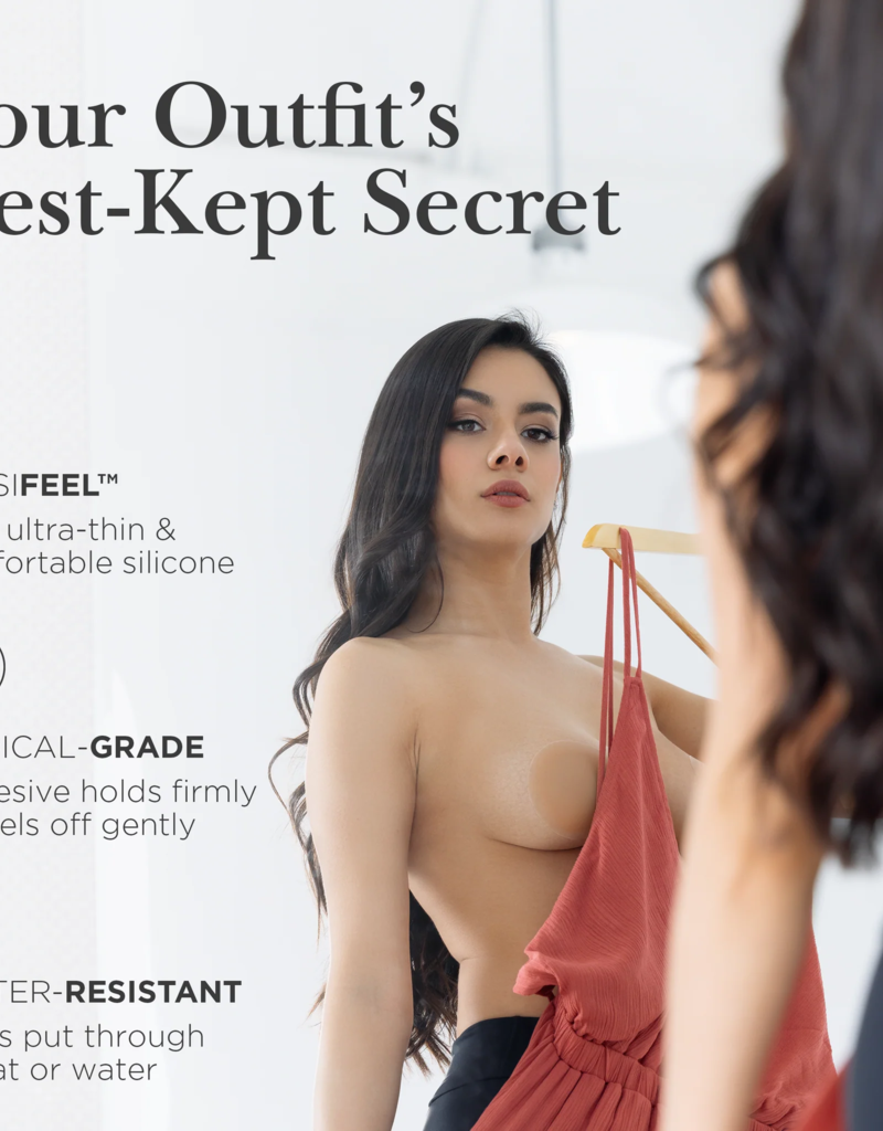 Bristols Six Nippies Sticky On Two Sides Nipple Covers