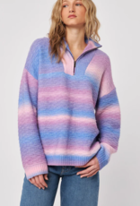 John and Jenn Nile 1/4 Zip in Cotton Candy