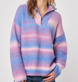 John and Jenn Nile 1/4 Zip in Cotton Candy