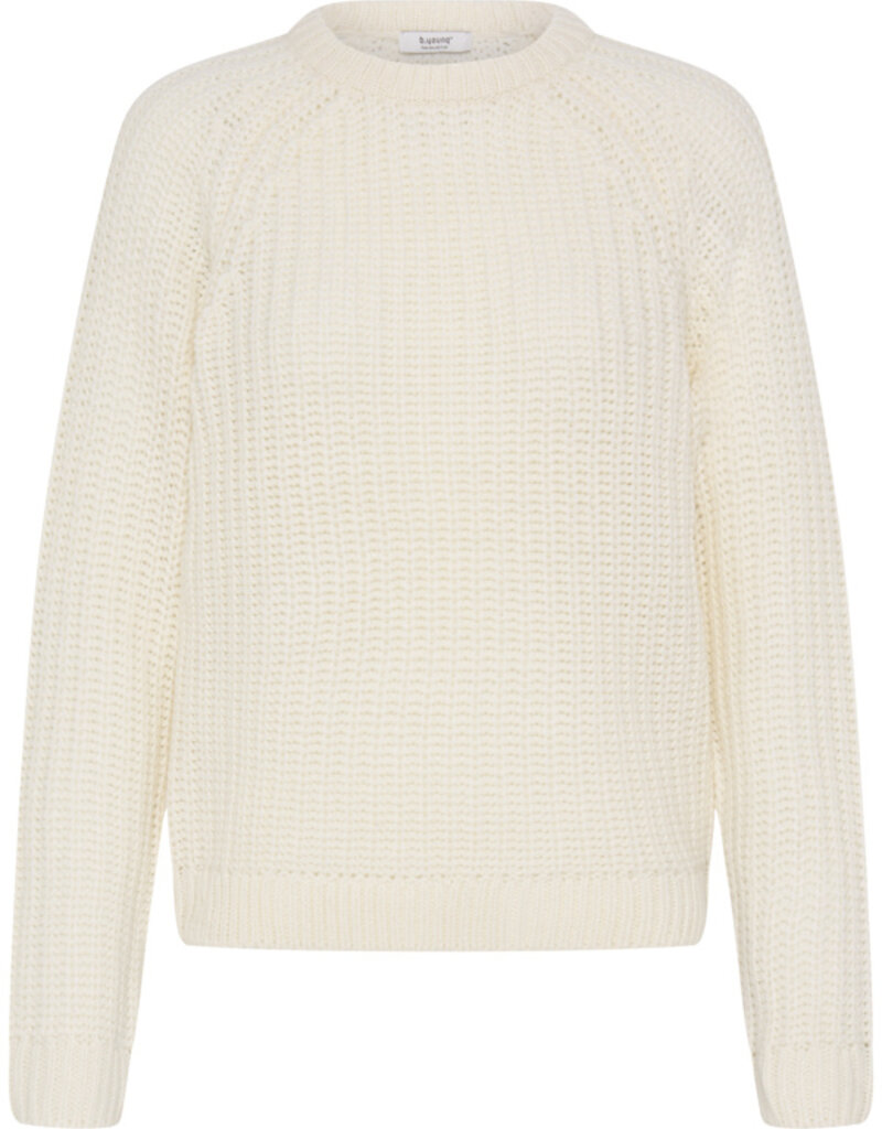 B.Young Otinka Crew Neck Jumper in Marshmellow
