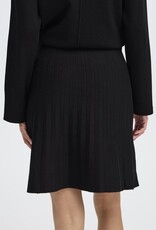 B.Young Marlin Pleated Knit Skirt in Black