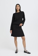 B.Young Marlin Pleated Knit Skirt in Black