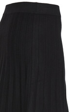 B.Young Marlin Pleated Knit Skirt in Black