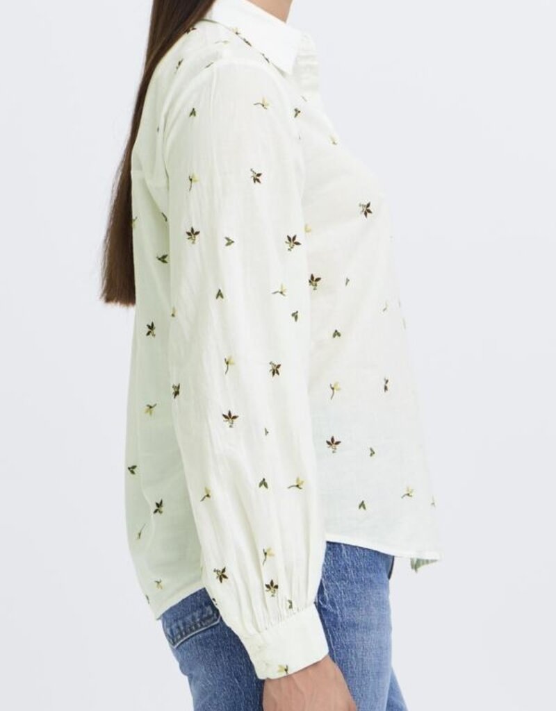 B.Young Jadis Embroidered Shirt in Multi Floral