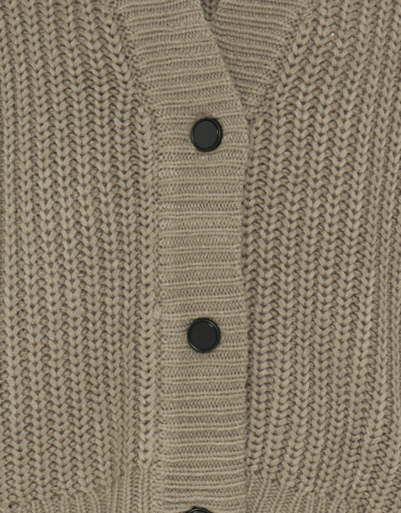 B.Young Otinka Knit Waistcoat in Walnut
