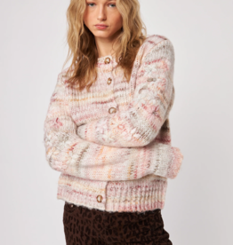 John and Jenn Prince Cardigan with Floral Sleeve Detail