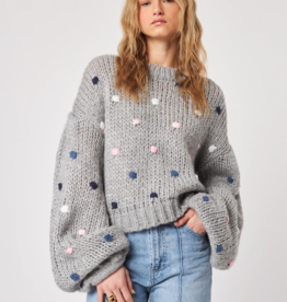 John and Jenn Greyson Balloon Sleeve Knit *Only One Left - XL*