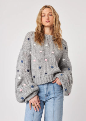 John and Jenn Greyson Balloon Sleeve Knit
