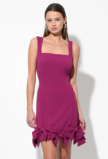 Adelyn Rae Ember Bow Skirt Strappy Mini in Magenta