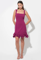 Adelyn Rae Ember Bow Skirt Strappy Mini in Magenta