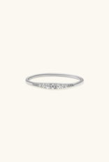 Leah Alexandra Era Ring - Silver - CZ