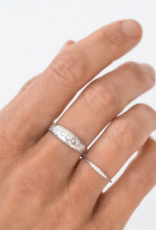 Leah Alexandra Era Ring - Silver - CZ