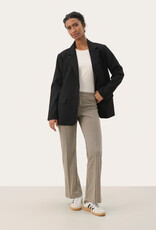 Part Two Pontas Pant in Toasted Coconut Check
