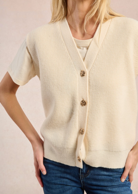 Molly Bracken Riggins Cardigan Vest *Two Colours*