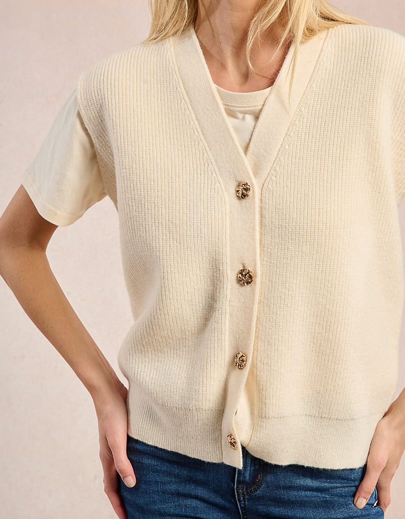 Molly Bracken Riggins Cardigan Vest