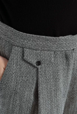 Molly Bracken Adler Trousers in Black Herringbone