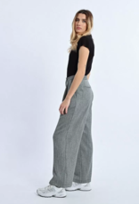 Molly Bracken Adler Trousers in Black Herringbone