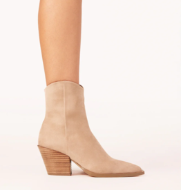 Billini Maysa Suede Booties in Porcini