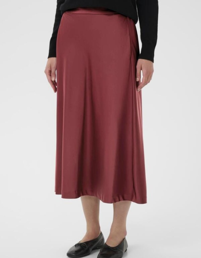 InWear Zilky Skirt in Cabernet