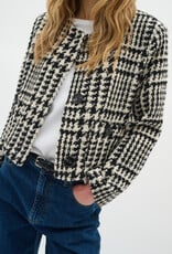 InWear Brya Jacket in Black and White Check