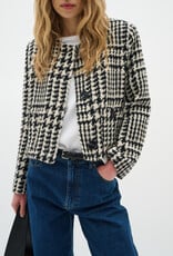 InWear Brya Jacket in Black and White Check