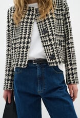 InWear Brya Jacket in Black and White Check