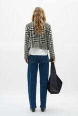 InWear Brya Jacket in Black and White Check