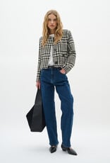 InWear Brya Jacket in Black and White Check