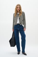 InWear Brya Jacket in Black and White Check