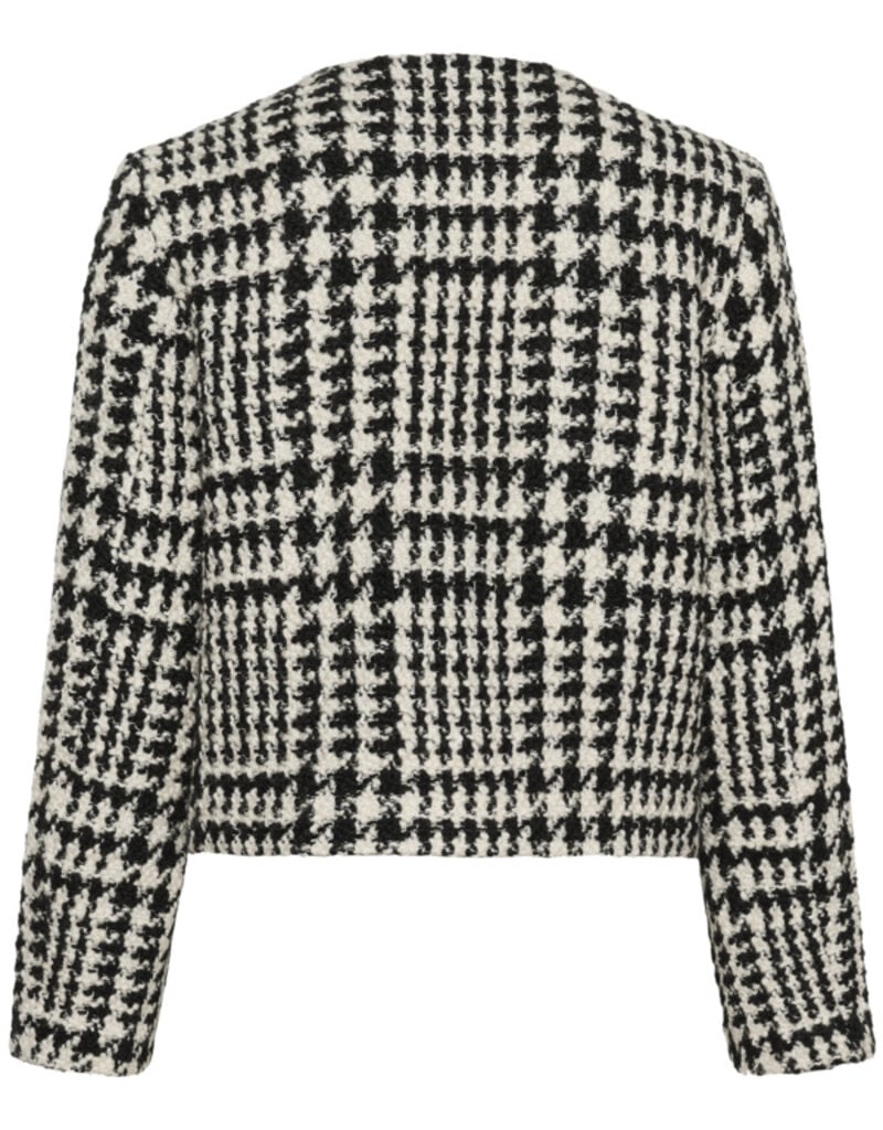 InWear Brya Jacket in Black and White Check