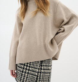 InWear Brya Skirt in Black and White Check