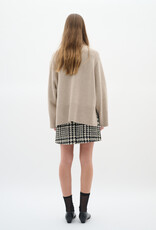InWear Brya Skirt in Black and White Check