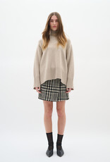 InWear Brya Skirt in Black and White Check