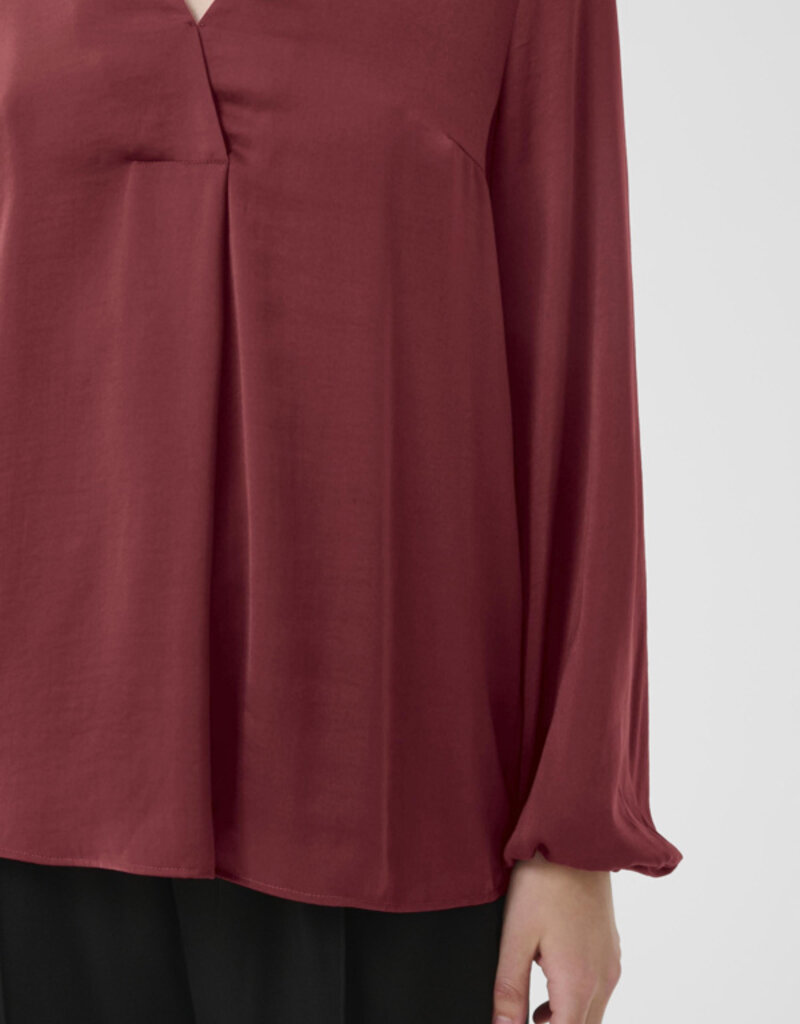 InWear Rinda Blouse in Cabernet