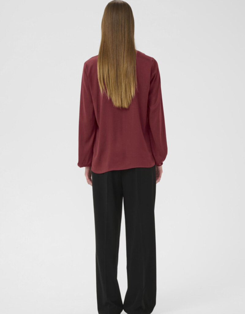 InWear Rinda Blouse in Cabernet