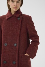 InWear Yumi Coat in Syrah Melange