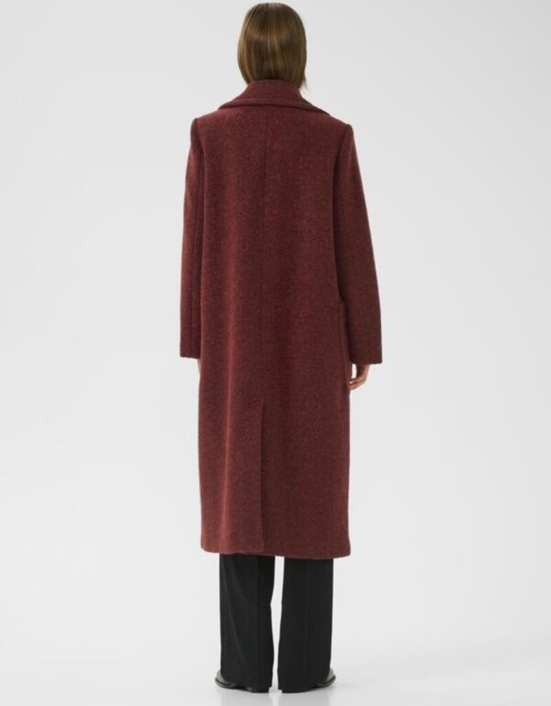 InWear Yum Coat in Syrah Melange
