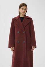 InWear Yumi Coat in Syrah Melange