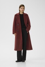 InWear Yumi Coat in Syrah Melange