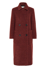 InWear Yumi Coat in Syrah Melange