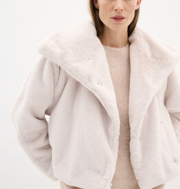 InWear Yobo Faux Fur Coat in Haze