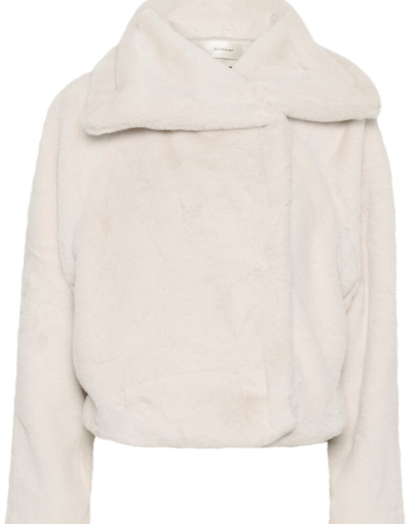 InWear Yobo Faux Fur Coat in Haze