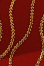 Leah Alexandra Herringheart Chain Necklace - Gold