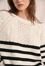 Molly Bracken Ramsey Striped Crew Sweater