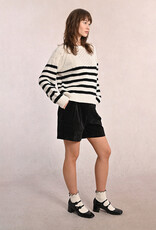 Molly Bracken Ramsey Striped Crew Sweater
