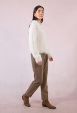 Molly Bracken Abby Cardigan in Off White
