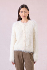 Molly Bracken Abby Cardigan in Off White