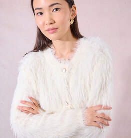 Molly Bracken Abby Fuzzy Cardigan