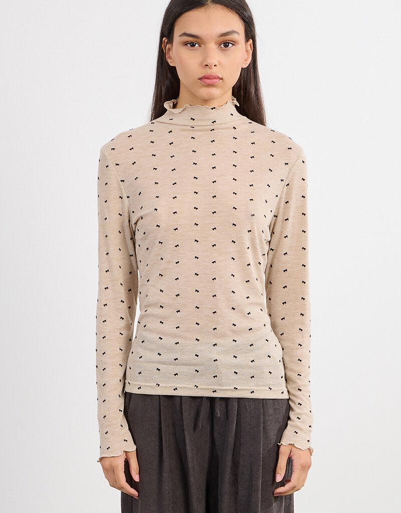 Molly Bracken Beau Lettuce-Edge Top