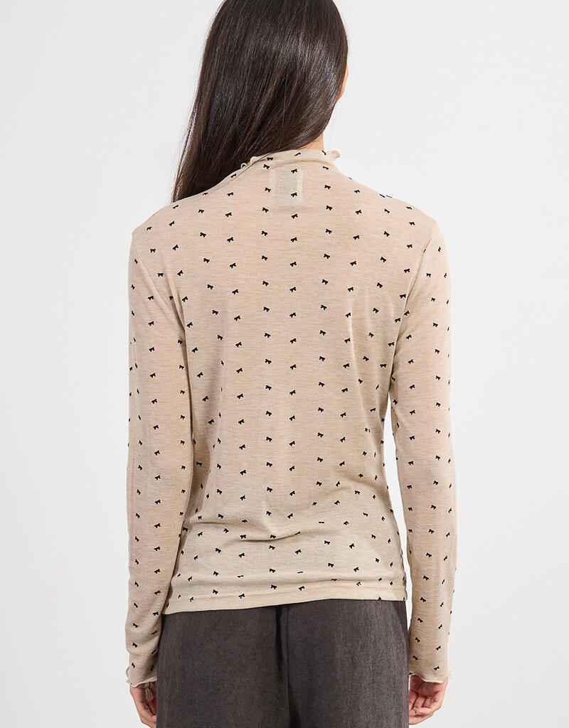 Molly Bracken Beau Lettuce-Edge Top